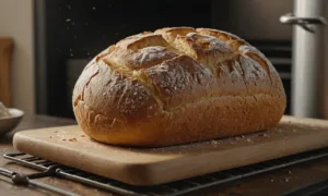 Fehér kenyér sütése légkeveréses sütőben