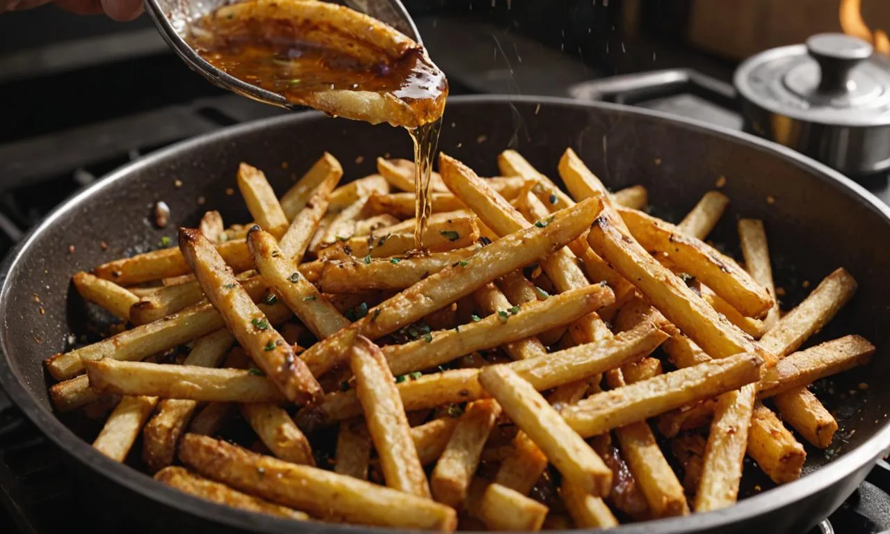 Karaj sütése forrólevegős fritőzben