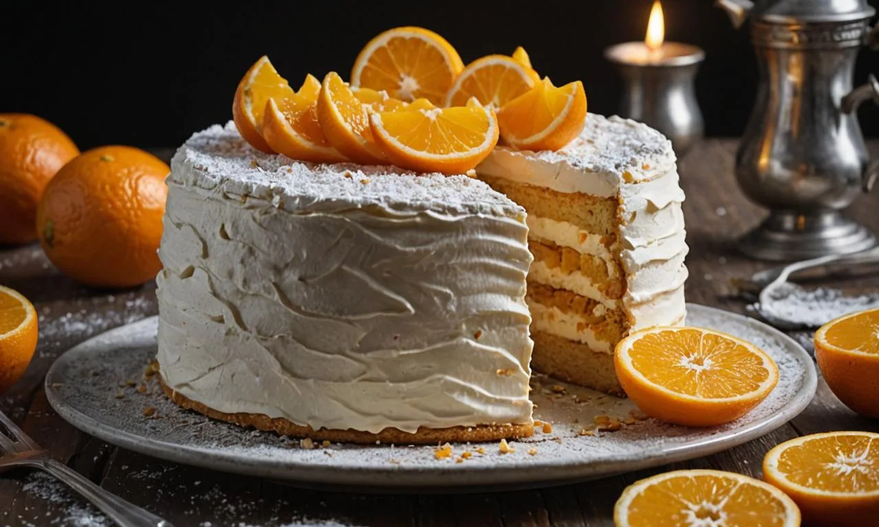 Narancsos mascarpone torta sütés nélkül